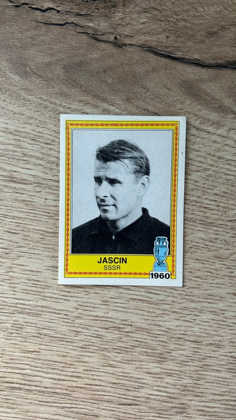 Panini Europa 80 plaatje Jascin EK 80, Verzenden, Zo goed als nieuw, Plaatje