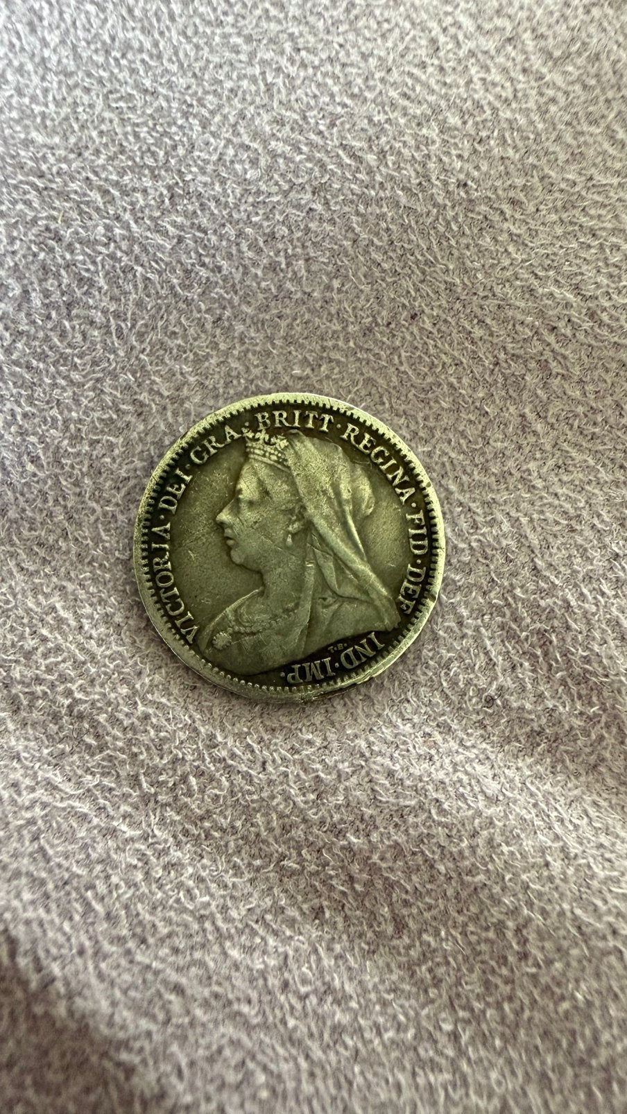 British | United Kingdom | 3 Pence I Queen Victoria | 1893, Postzegels en Munten, Munten | Europa | Niet-Euromunten, Verzenden
