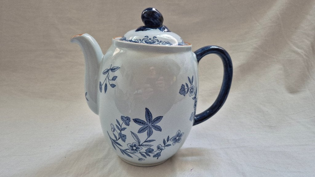 Rorstrand Ostindia East Indies Koffiepot 15,5 cm, Ophalen of Verzenden, Zo goed als nieuw, Aardewerk, Theepot