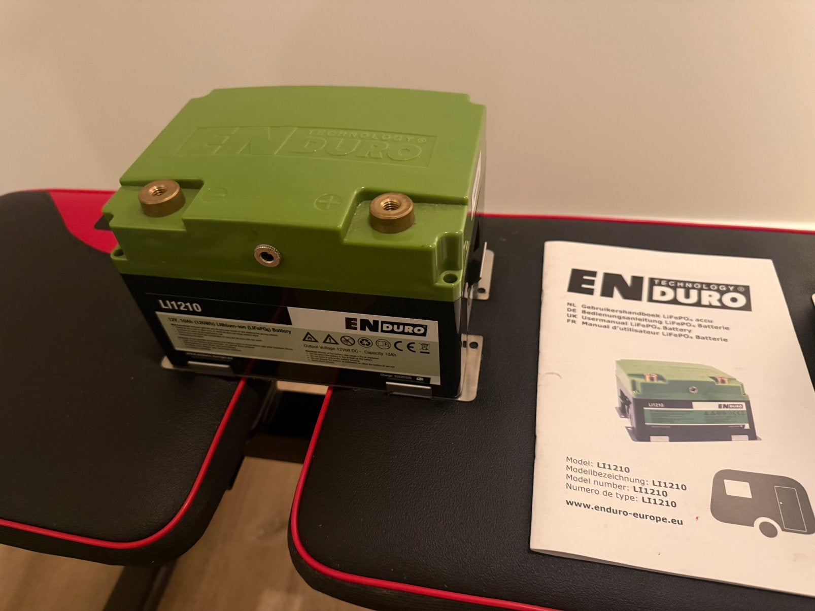 Enduro LI1210 Lithium Mover Accu 12V 10Ah | Nieuw, Ophalen of Verzenden, Nieuw