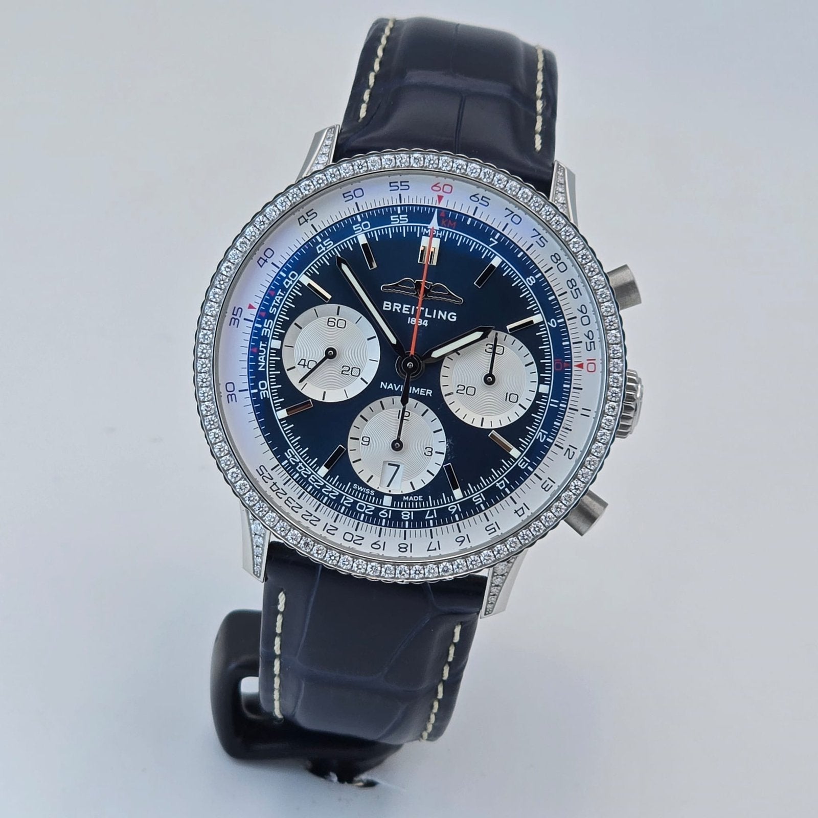 Breitling Navitimer 41 2025 unworn, Ophalen, Zo goed als nieuw, Breitling