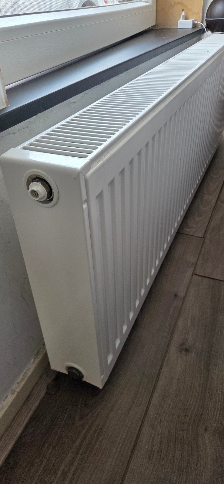 Radiator 400x1400 T22 2258Watt, geplaatst in 2020, Ophalen, 30 tot 80 cm, Radiator, Zo goed als nieuw