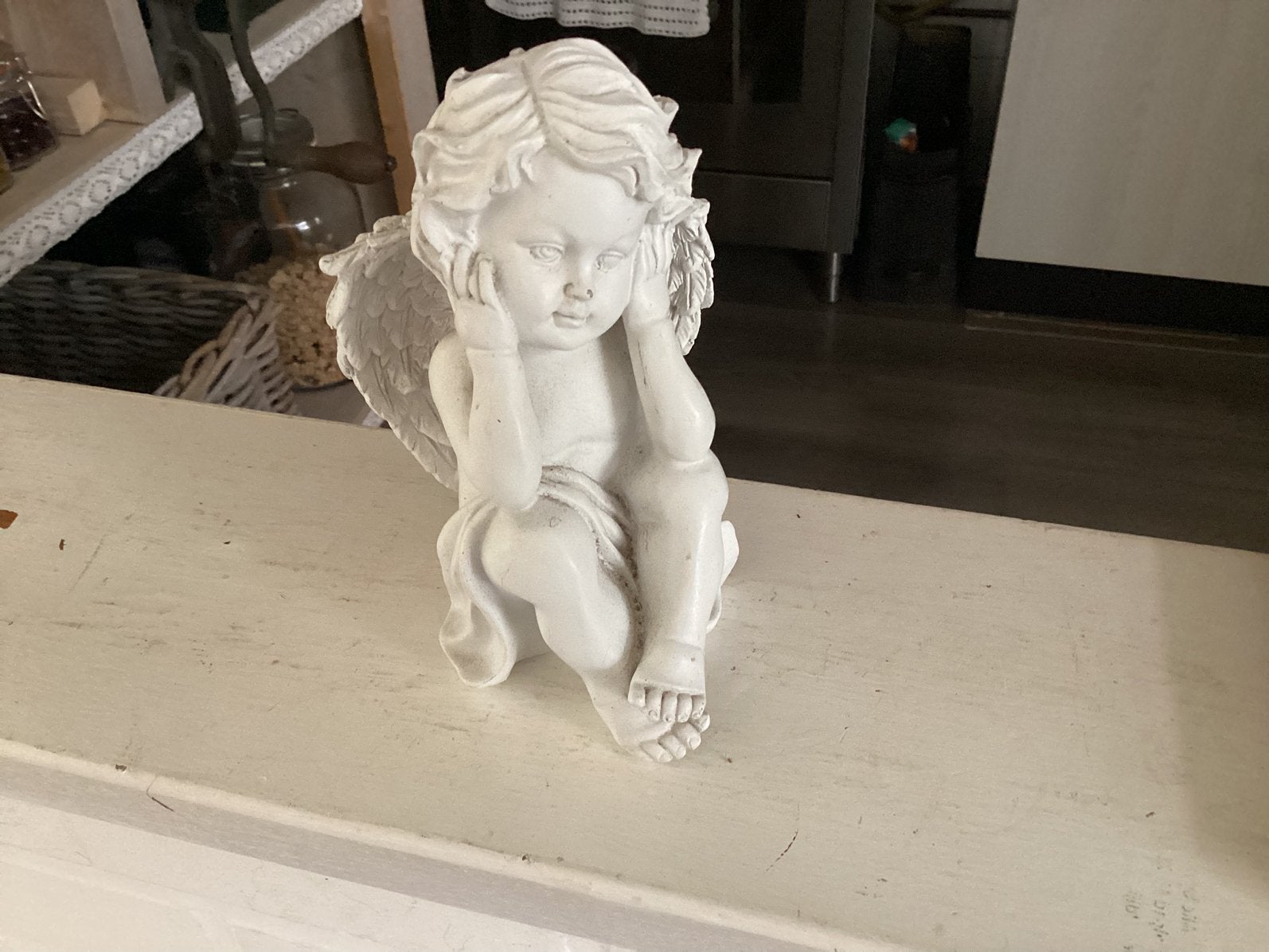 Polystone engeltje, Ophalen of Verzenden