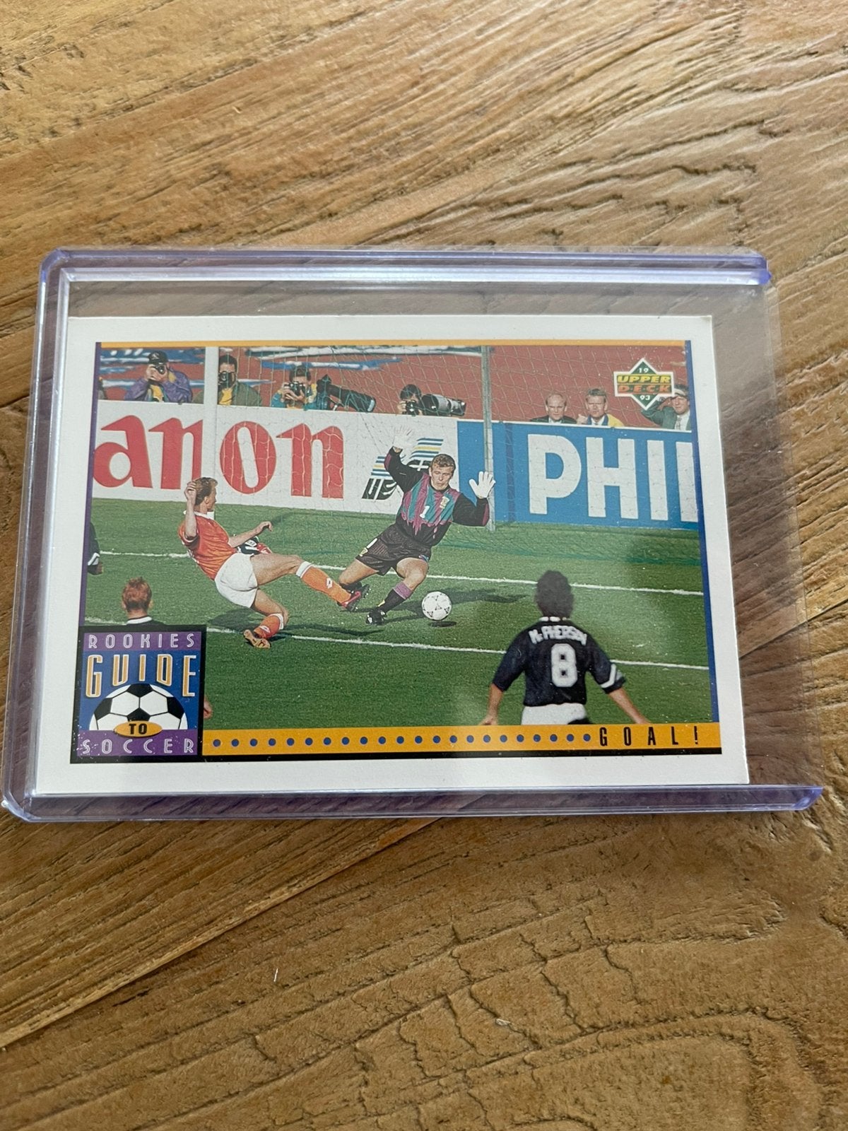 Dennis Bergkamp Nederlands Elftal WK 1994 Upper deck, Ophalen of Verzenden, Zo goed als nieuw, Plaatje