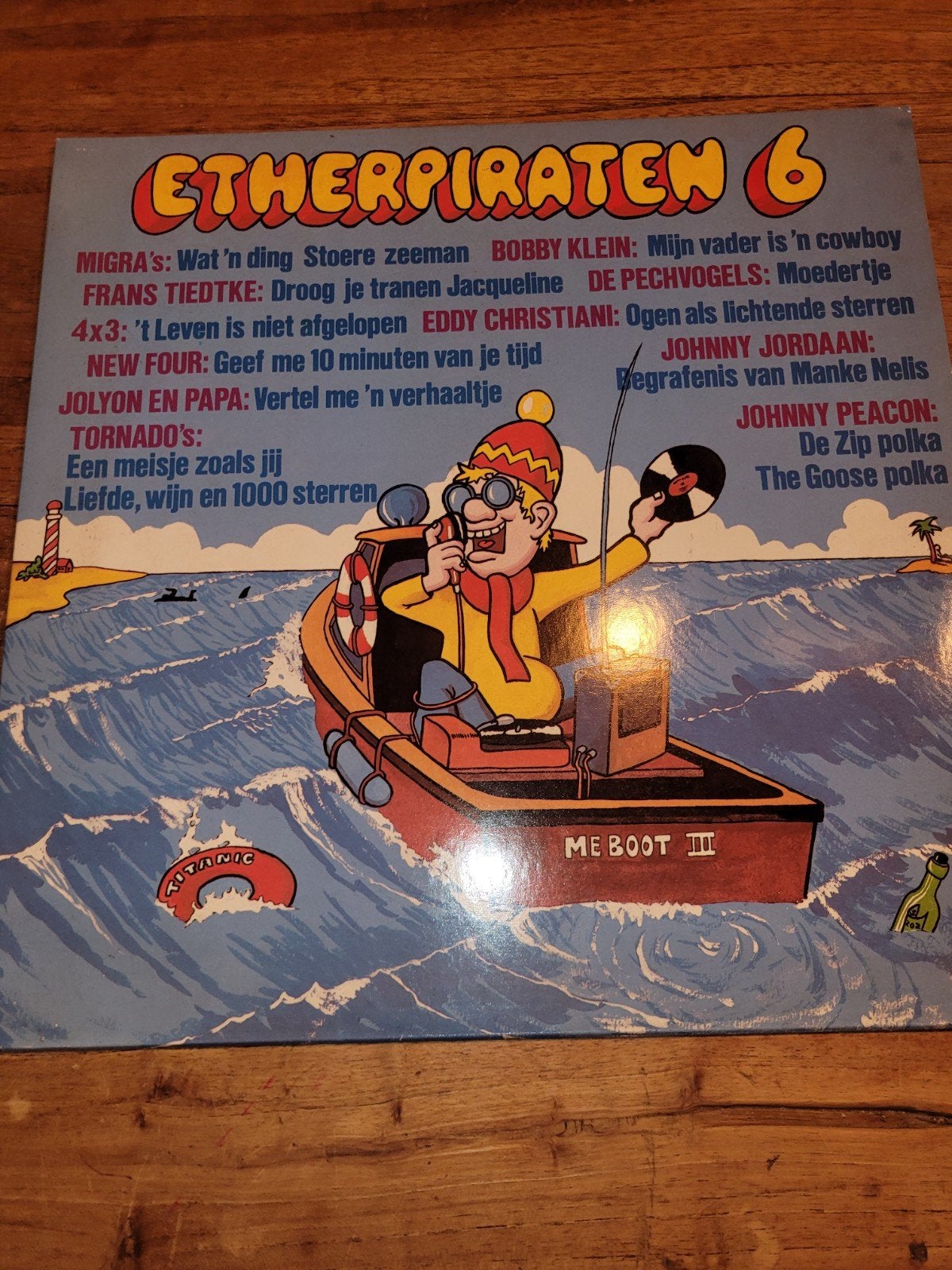etherpiraten 6 met veel toppers, Ophalen of Verzenden