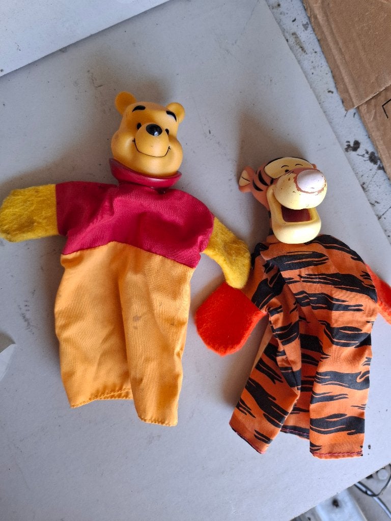 Poppenkast poppen, Ophalen of Verzenden, Gebruikt, Overige typen