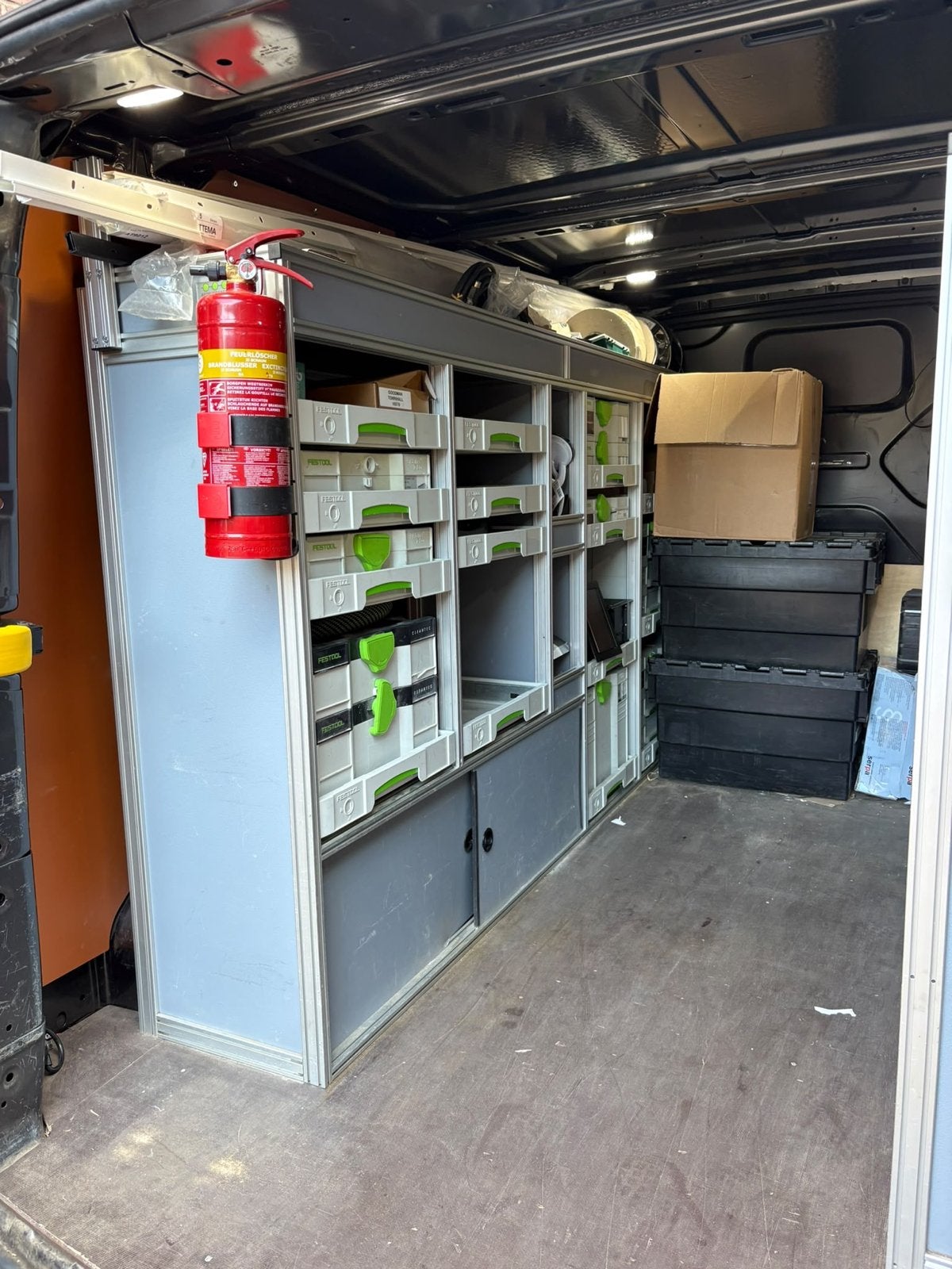 Festool wageninrichting voor Ford Transit Custom, Ophalen of Verzenden, Gebruikt, Ford