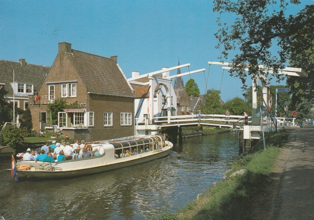 BREUKELEN Vecht Rondvaartboot Brug, Verzenden, 1980 tot heden, Gelopen, Utrecht