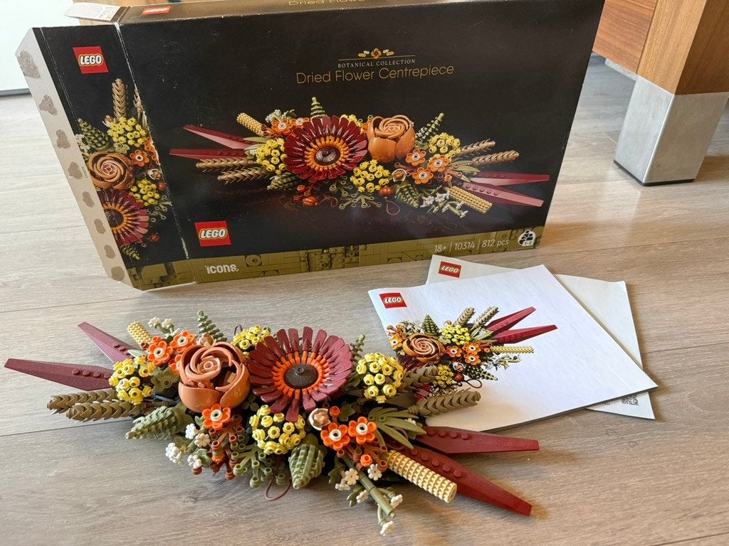 Lego 10314 Dried Flower Centerpiece Botanicals, Ophalen of Verzenden, Gebruikt