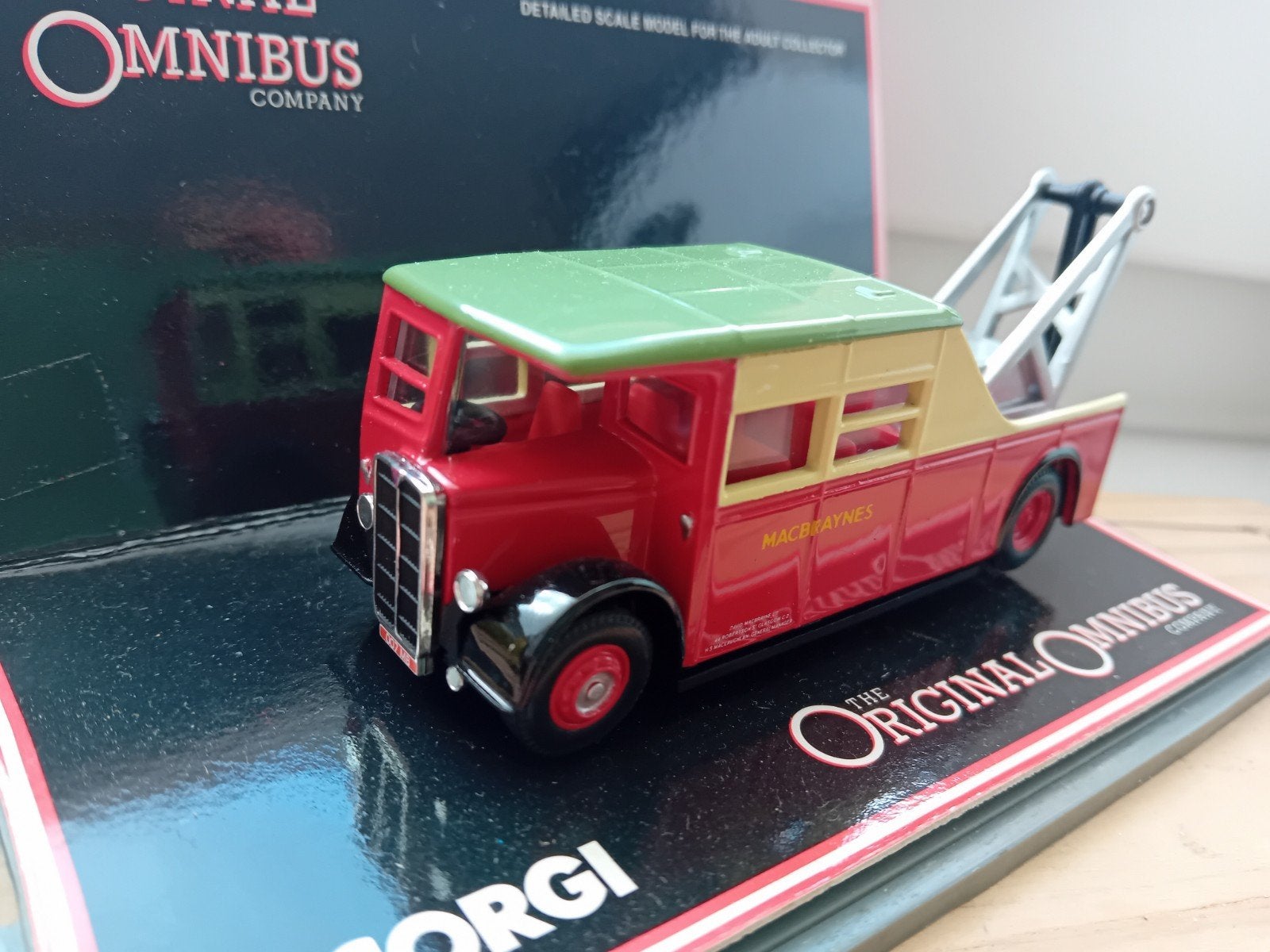 AEC Takelwagen MacBraynes CORGI Schaal 1:76, Ophalen of Verzenden, Zo goed als nieuw