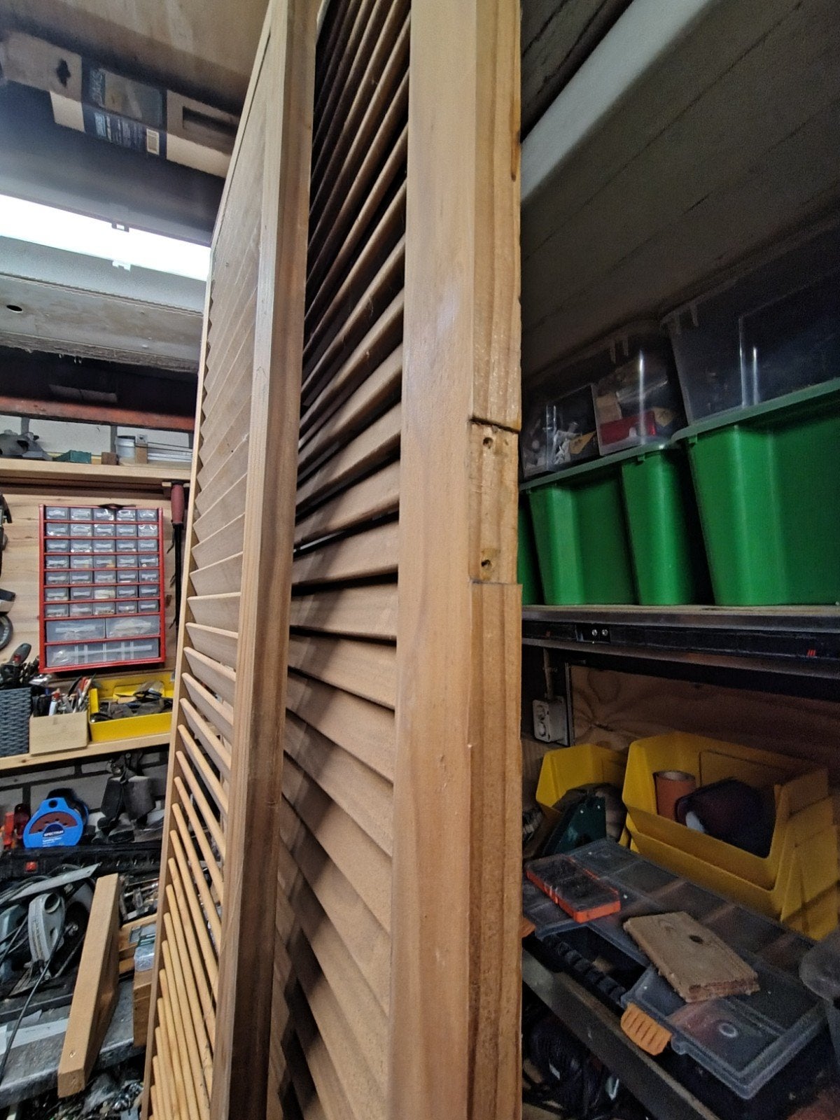 louvre deurtjes 4x grenen, Doe-het-zelf en Verbouw, Ophalen, Gebruikt, Minder dan 80 cm, 215 cm of meer