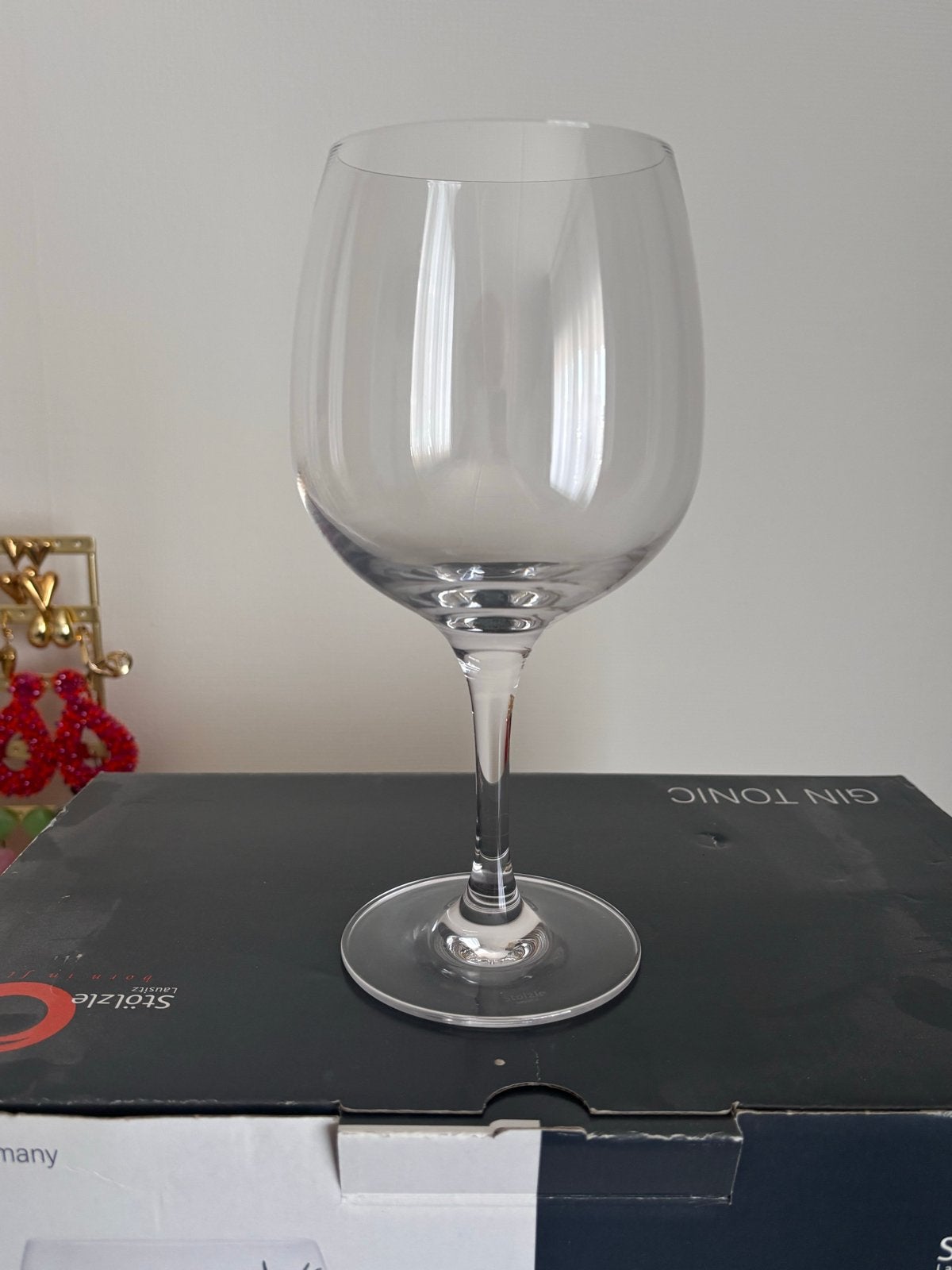 Mooie Stölzle Gin Tonic glazen - Zo goed als nieuw, Ophalen of Verzenden, Zo goed als nieuw, Overige merken, Glas