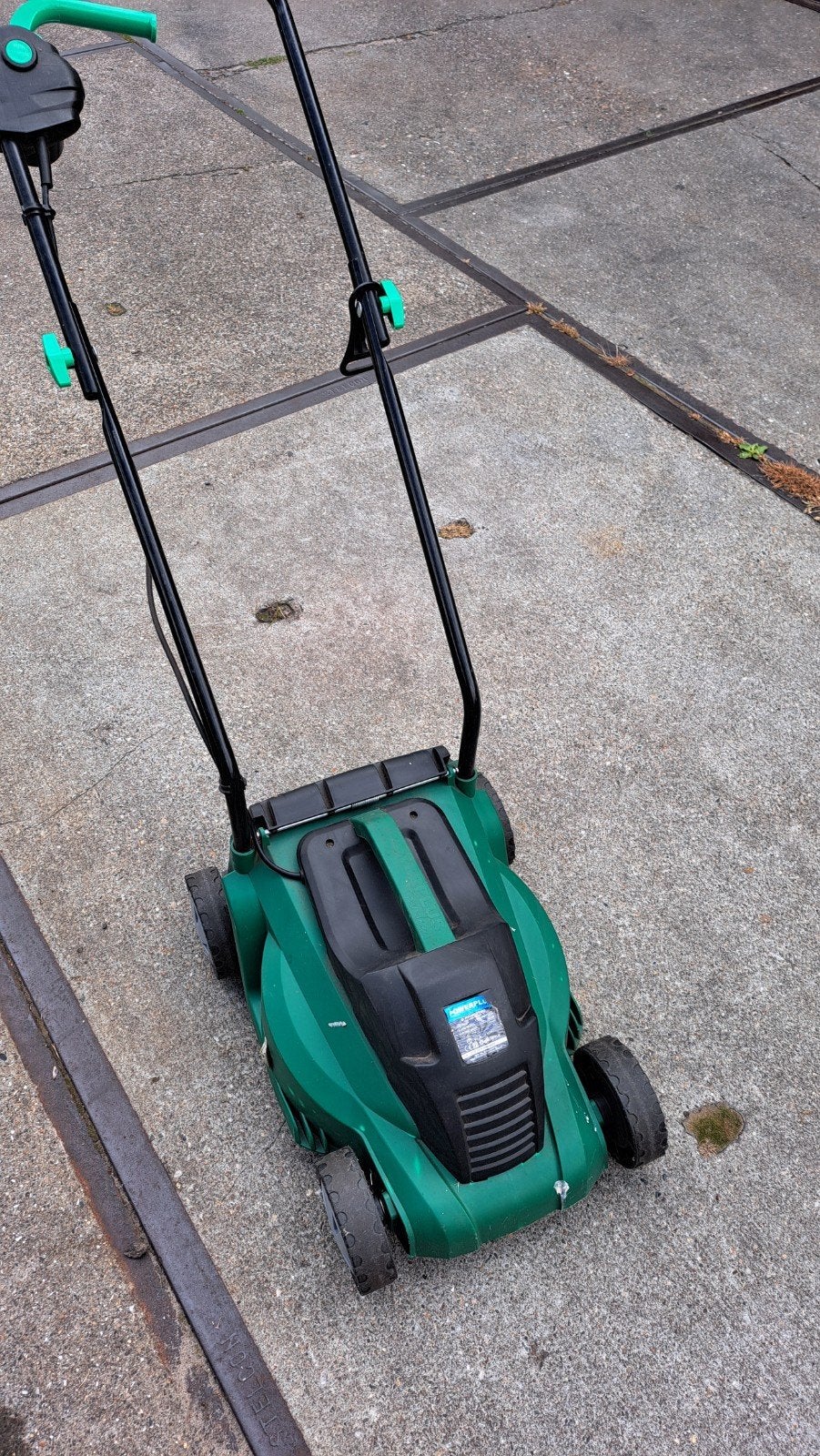 Electrische grasmaaier met opvangbak, Tuin en Terras, Grasmaaiers, Ophalen, Elektrische grasmaaier, 30 t/m 39 cm, Balkmaaier