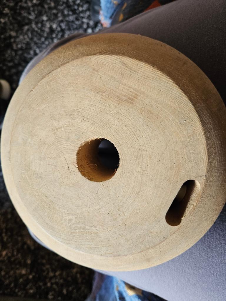 Houten vlaggenstok kap vintage, Ophalen of Verzenden