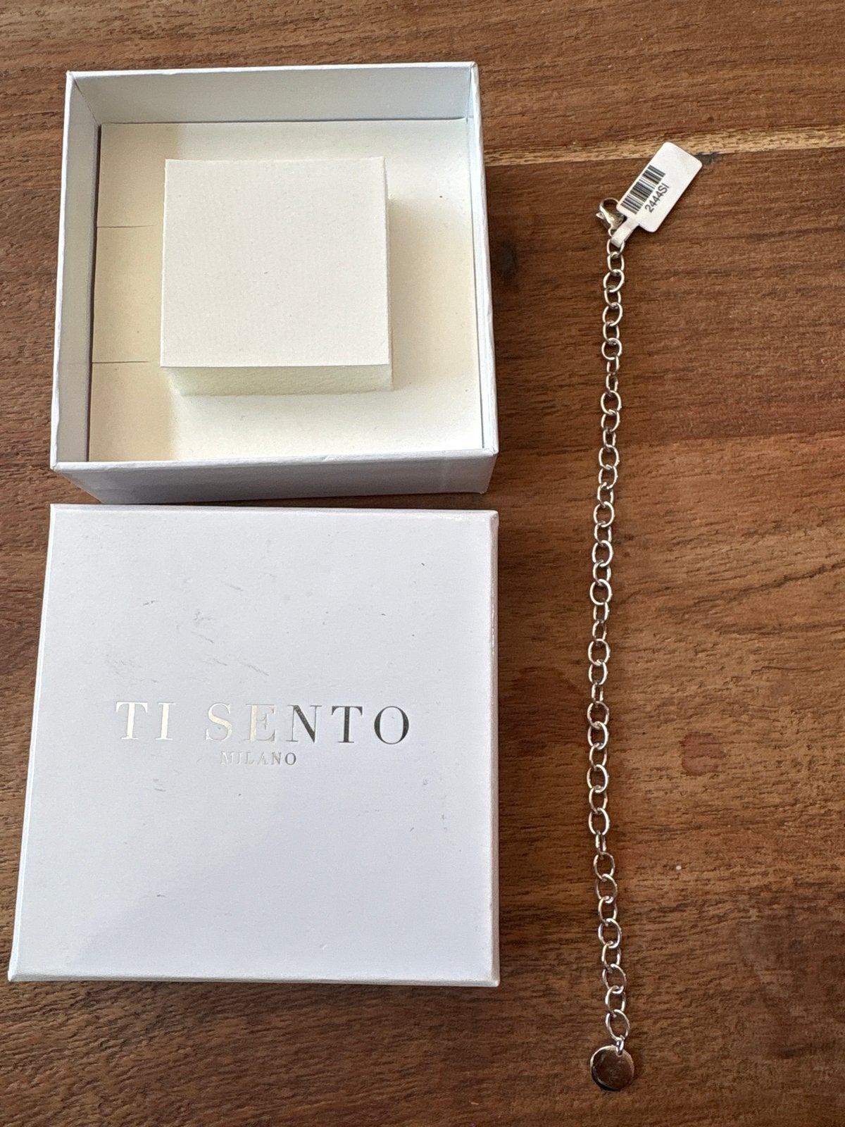 Zilveren armband 20 cm - Ti Sento Milano, Ophalen, Nieuw, Zilver