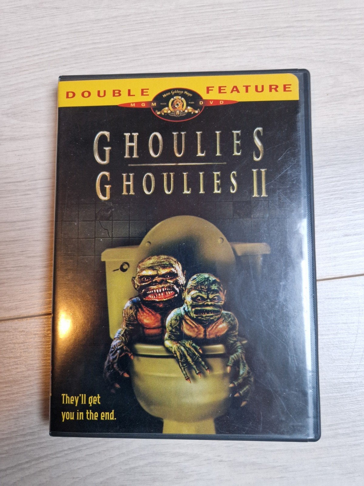 dvd ghoulies 1 en 2 1984 1987 double feature dvd's, Ophalen of Verzenden