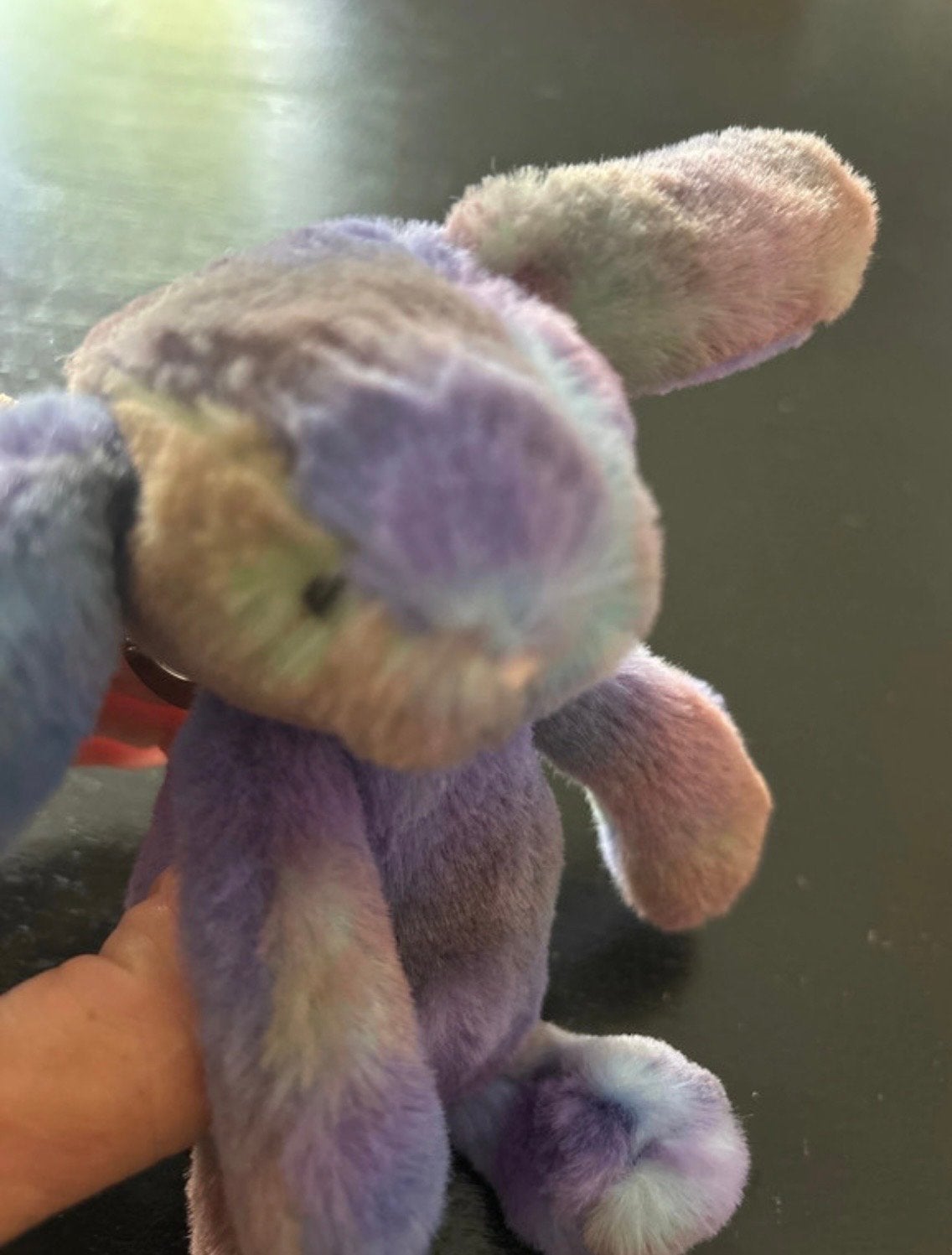 Jellycat Bashful Bunny Sleutelhanger Regenboog, Jellycat, Konijn, Ophalen of Verzenden, Meerkleurig