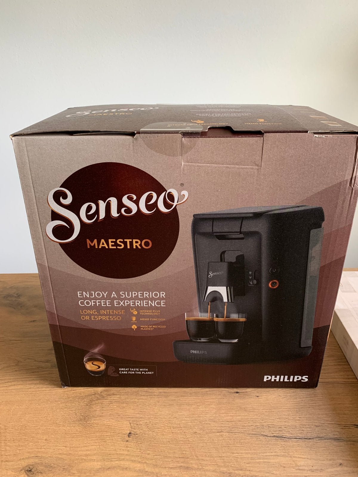 Philips SENSEO Maestro NIEUW IN DOOS CSA260/60, Ophalen of Verzenden, 2 tot 4 kopjes, Koffiepads en cups, Afneembaar waterreservoir