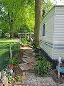 Camping Reigerhorst montfort, Vacantie klaar stacaravan, Caravans en Kamperen, Stacaravans, Tot en met 4