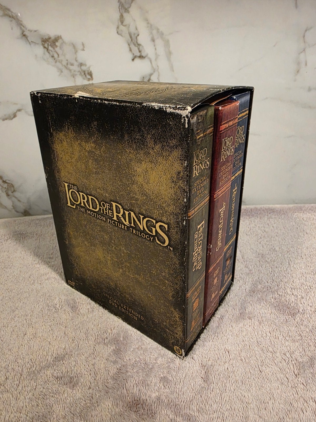 The Lord of the Rings Extended DVD Trilogy Box, Vanaf 12 jaar, Ophalen of Verzenden, Zo goed als nieuw