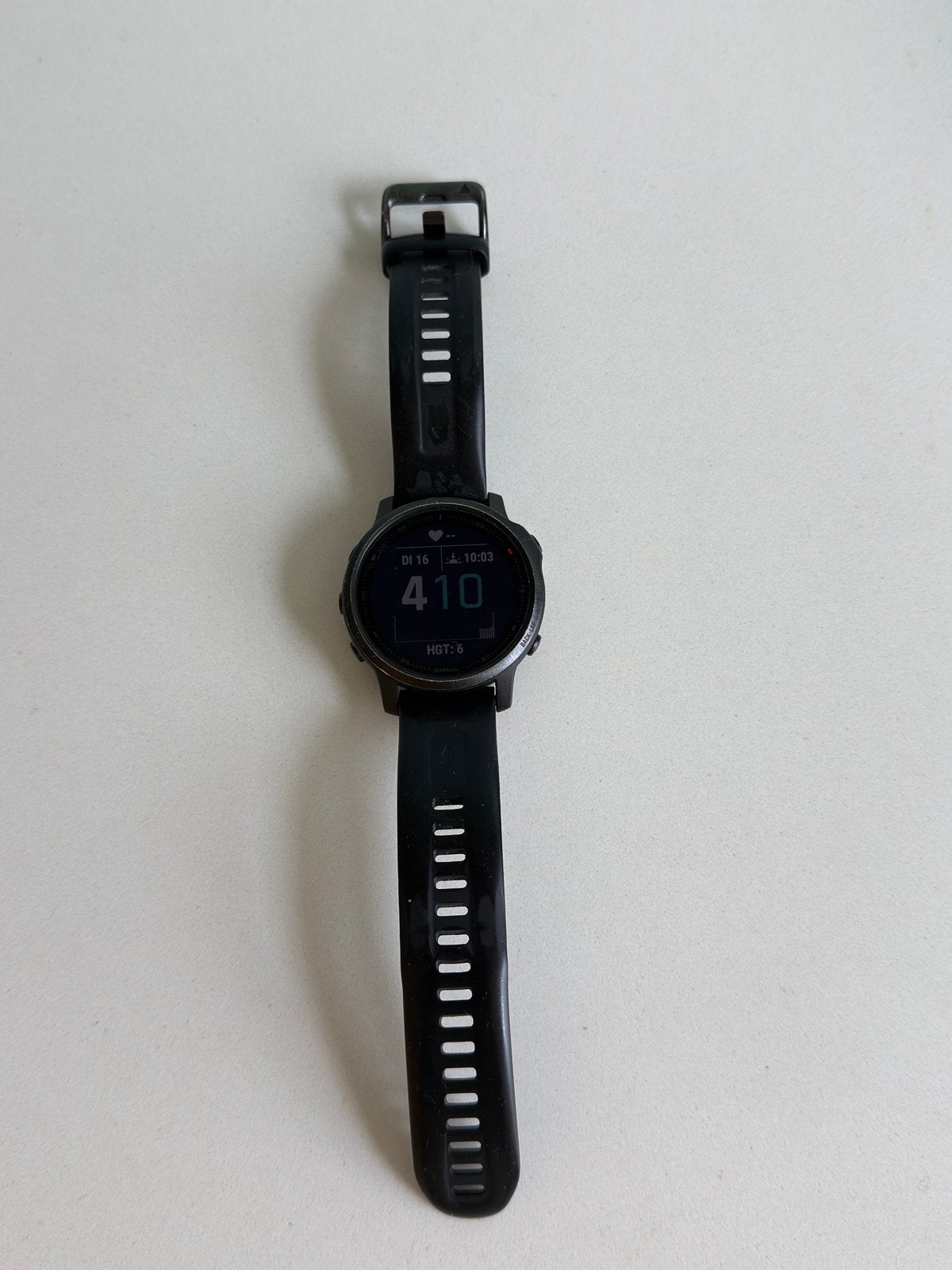Garmin Fenix 6s pro, Ophalen of Verzenden, Zo goed als nieuw, Zwart, Android