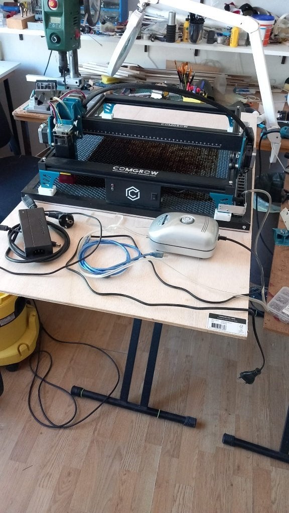 Comgrow 10W diodelaser, Ophalen, Zo goed als nieuw