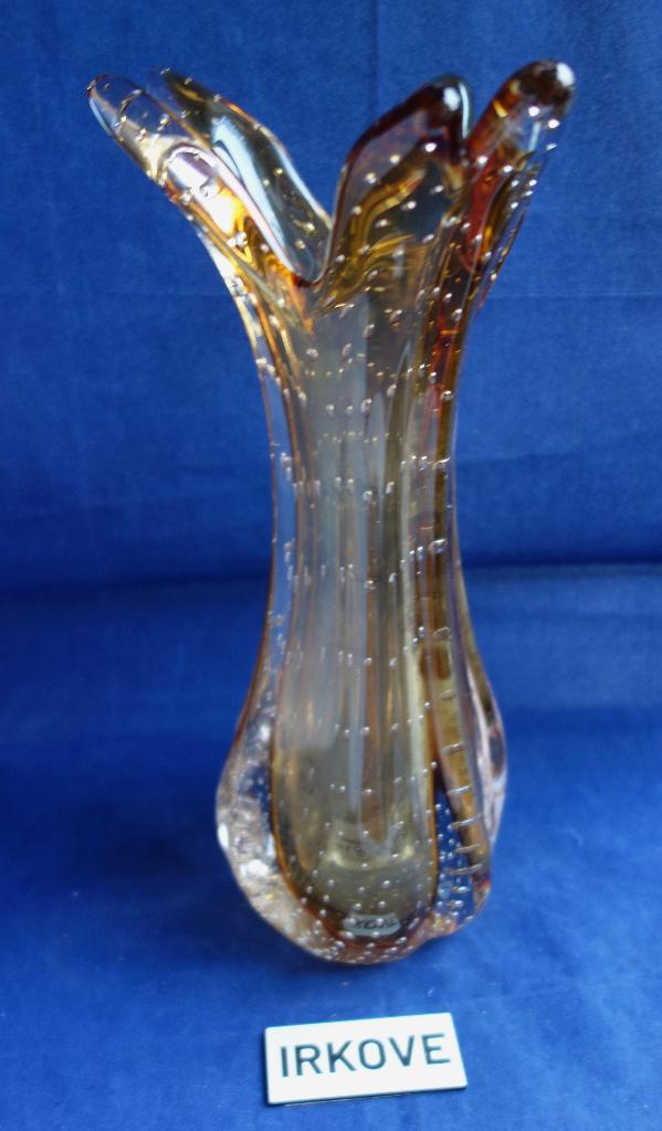 MURANO VAAS MET BELLETJES * Kristal *, Antiek en Kunst, Verzenden