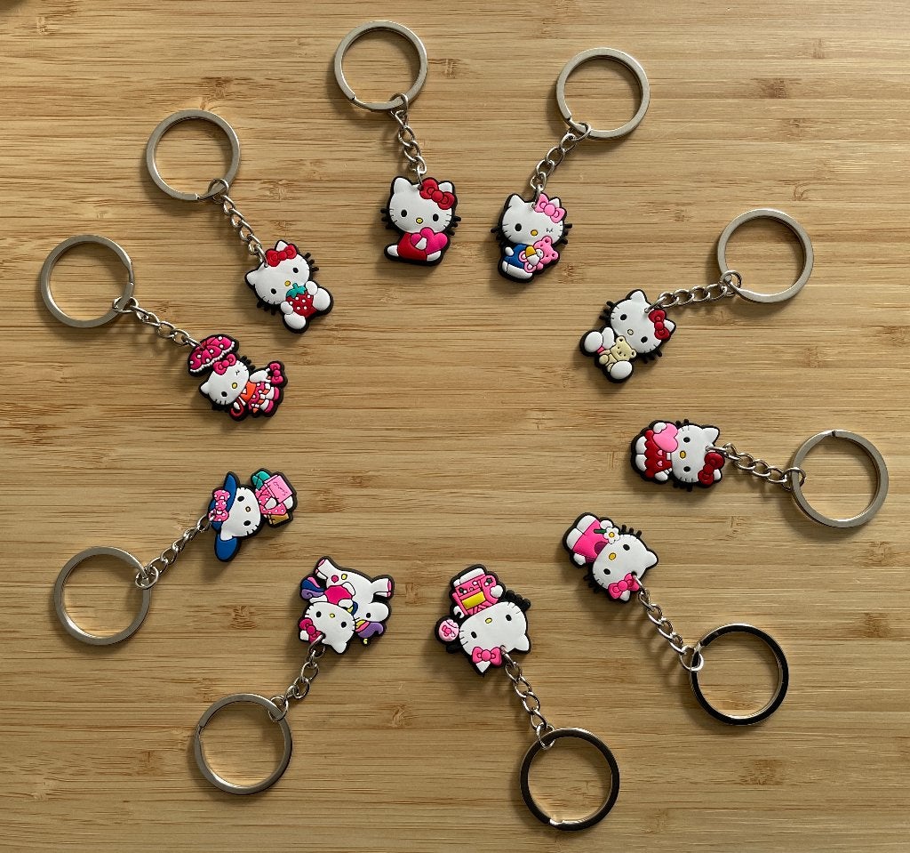 Hello Kitty sleutelhangers, Verzenden, Nieuw
