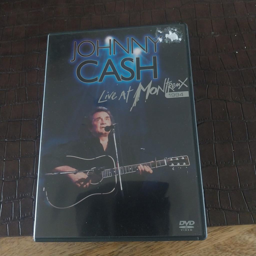 Johnny Cash - Live at Montreux 1994 DVD, Alle leeftijden, Ophalen of Verzenden, Gebruikt