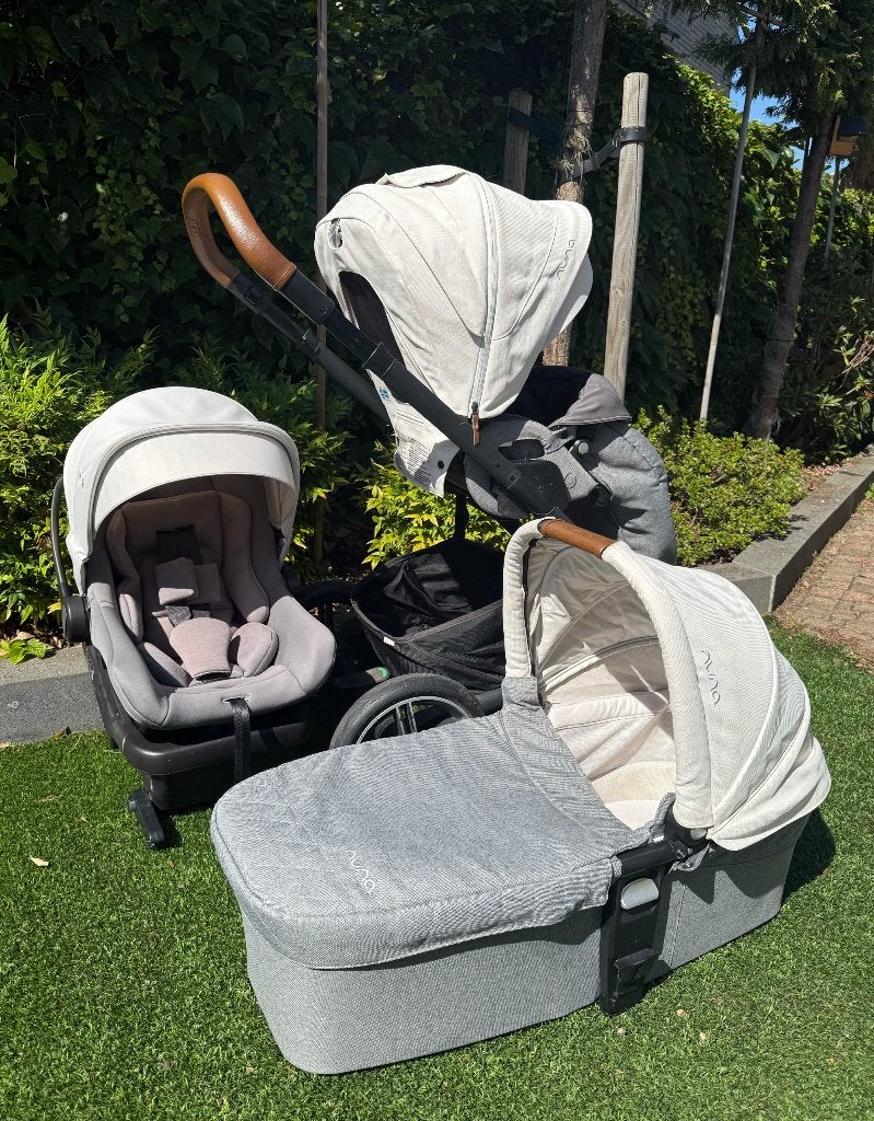 Nuna Kinderwagen 3 in 1 MIXX & PIPA Lite met Nuna Base, Ophalen, Gebruikt, Kinderwagen, Overige merken