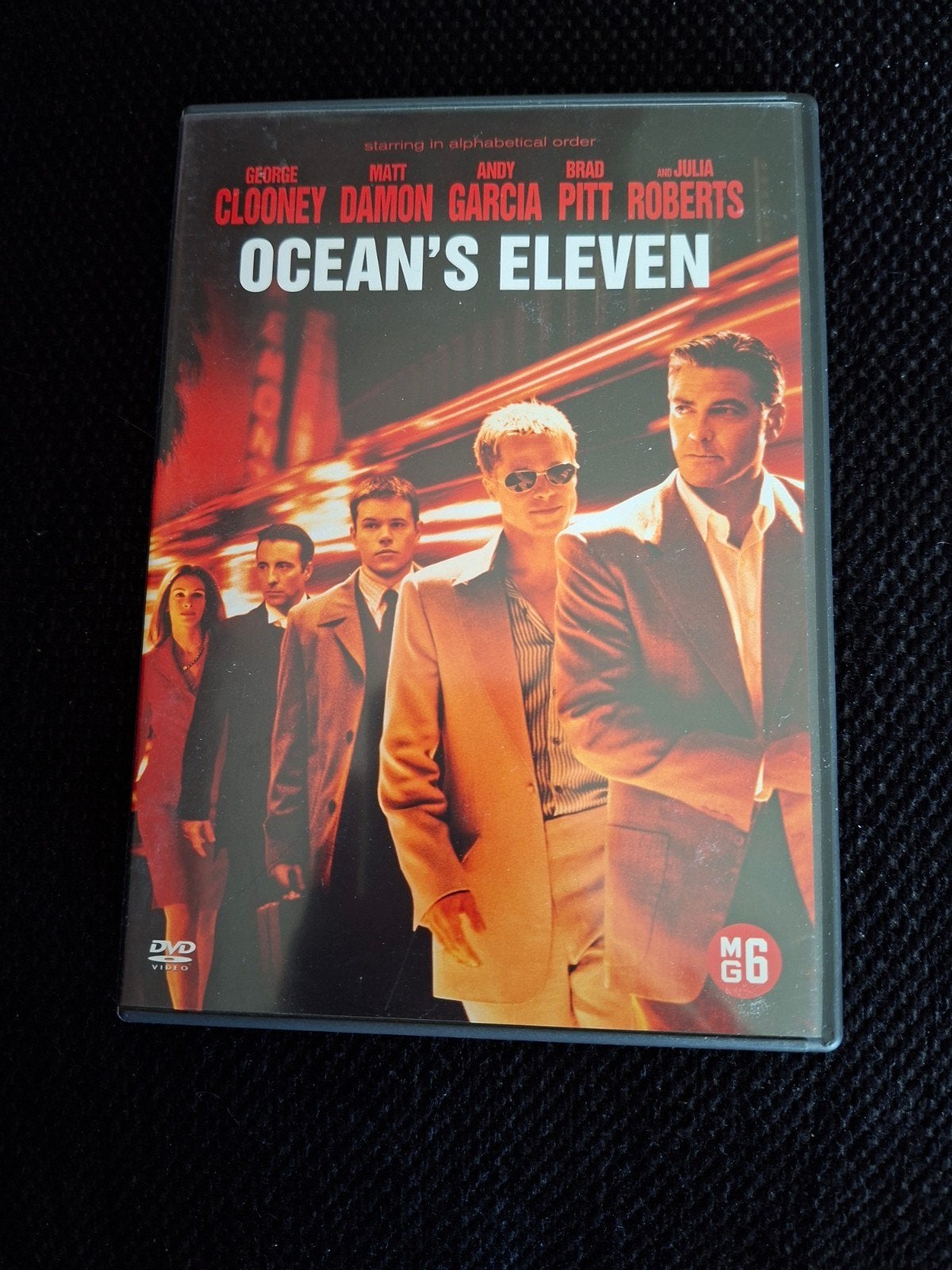 DVD Ocean's Eleven - Actiekomedie met topcast, Inclusief doosje, Nederlands, Ophalen of Verzenden, Zo goed als nieuw