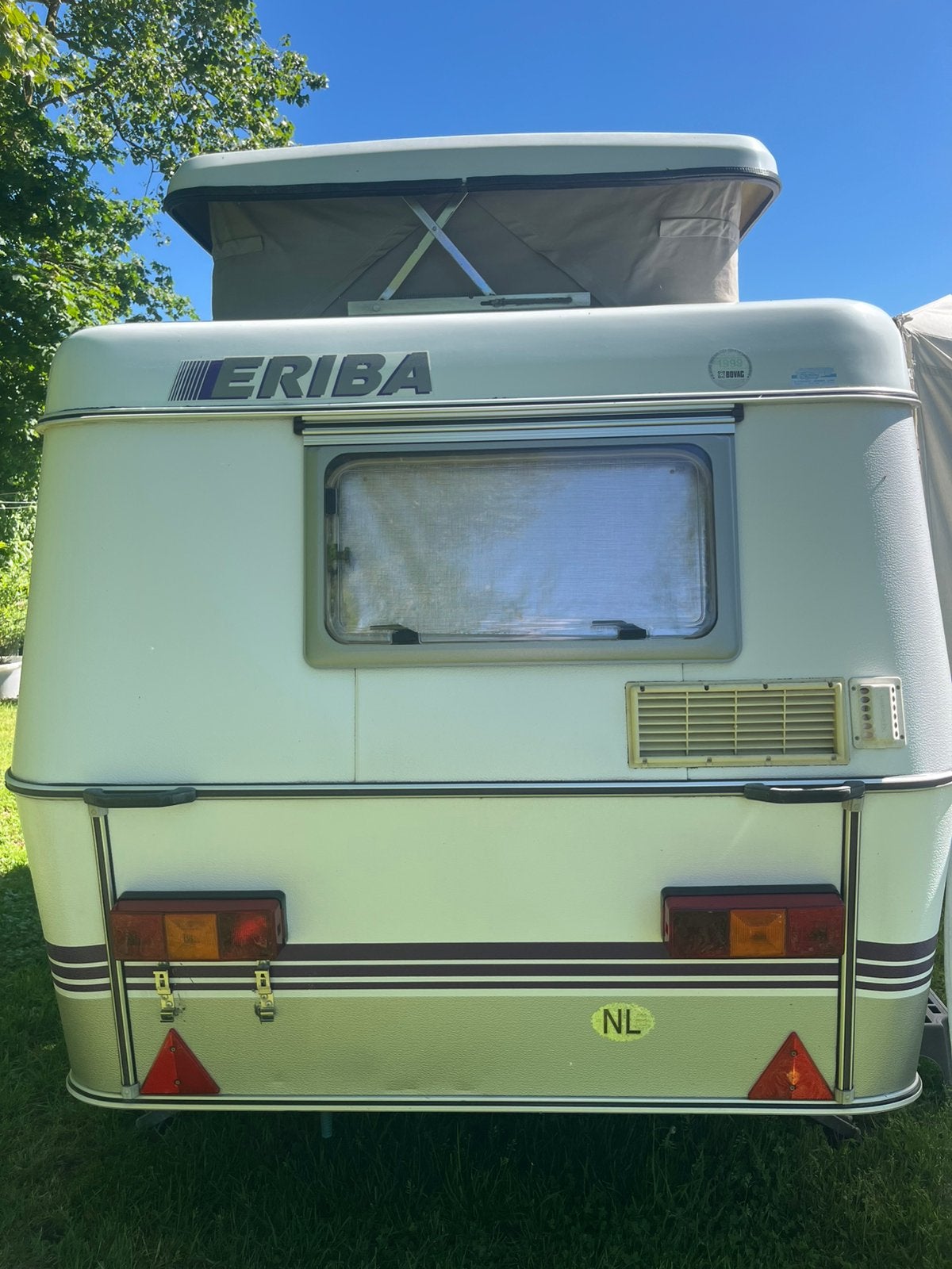 Eriba Touring Puck L, bouwjaar 1997., Standaardzit, Tot en met 2, Particulier, 4 tot 5 meter