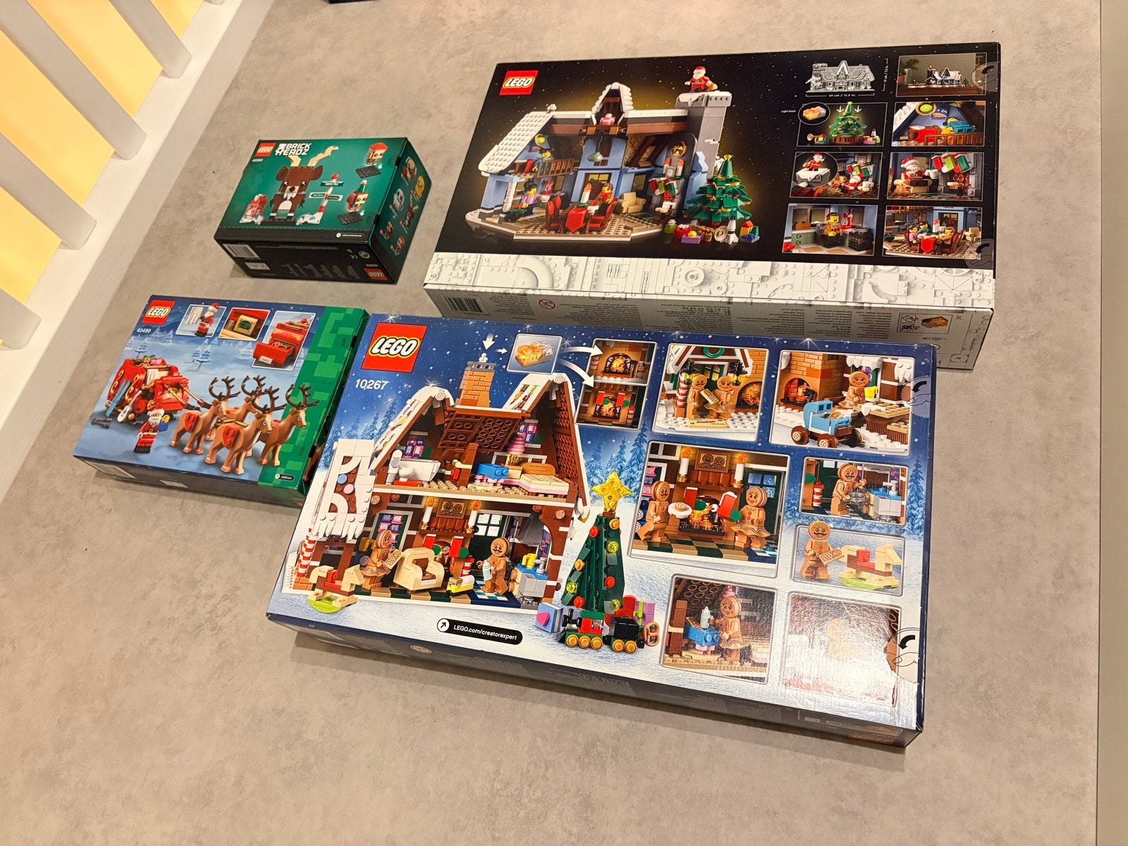 LEGO Kerstsets:, Bezoek van de Kerstman, Slee, Ophalen of Verzenden, Nieuw, Overige merken