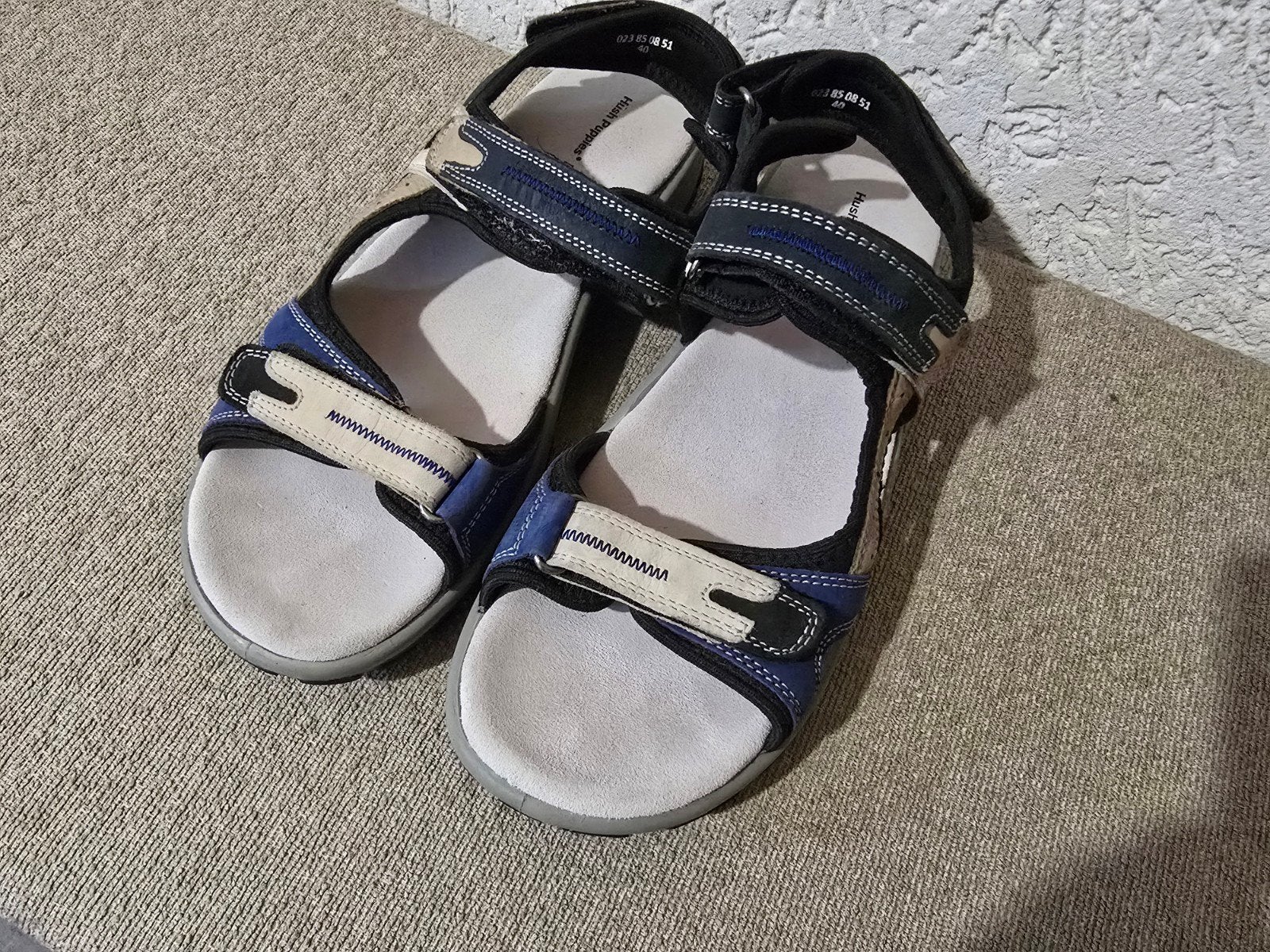 Hush Puppies Sandalen Nieuw mt. 40, Blauw, Nieuw, Hush Puppies, Ophalen