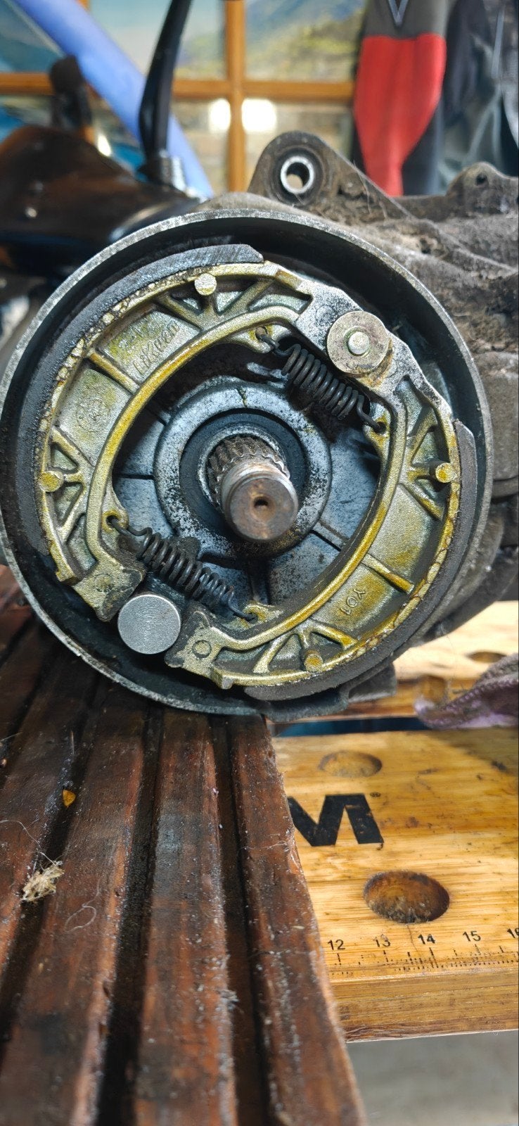Remsegmentset achterrem PEUGEOT Kisbee 50 4T 2010-2020, Ophalen of Verzenden, Zo goed als nieuw, Overige typen, Peugeot