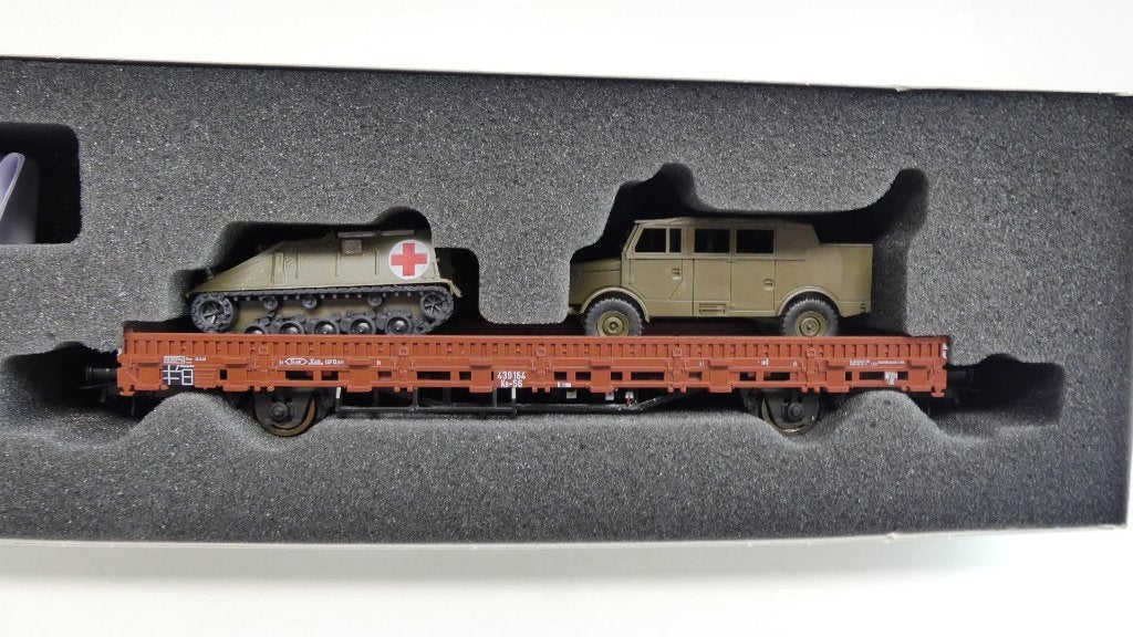 Roco Ks 56 Sanitätspanzer & Mannschaftswagen ovp 67806 ~, Wisselstroom, ., Wagon, Ophalen of Verzenden