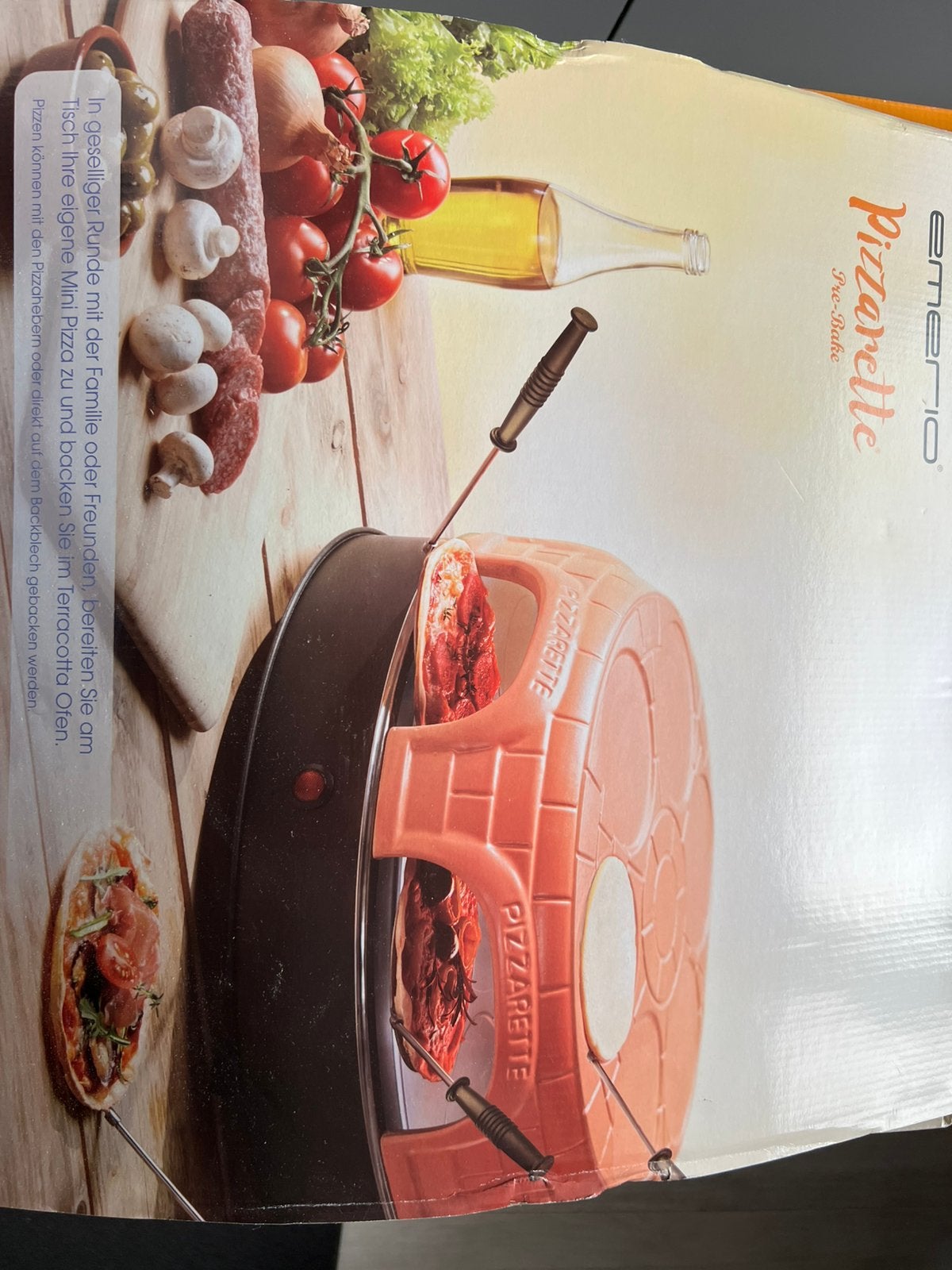Pizzarette nieuw in de doos, Witgoed en Apparatuur, Ophalen, Nieuw, 4 t/m 7 personen
