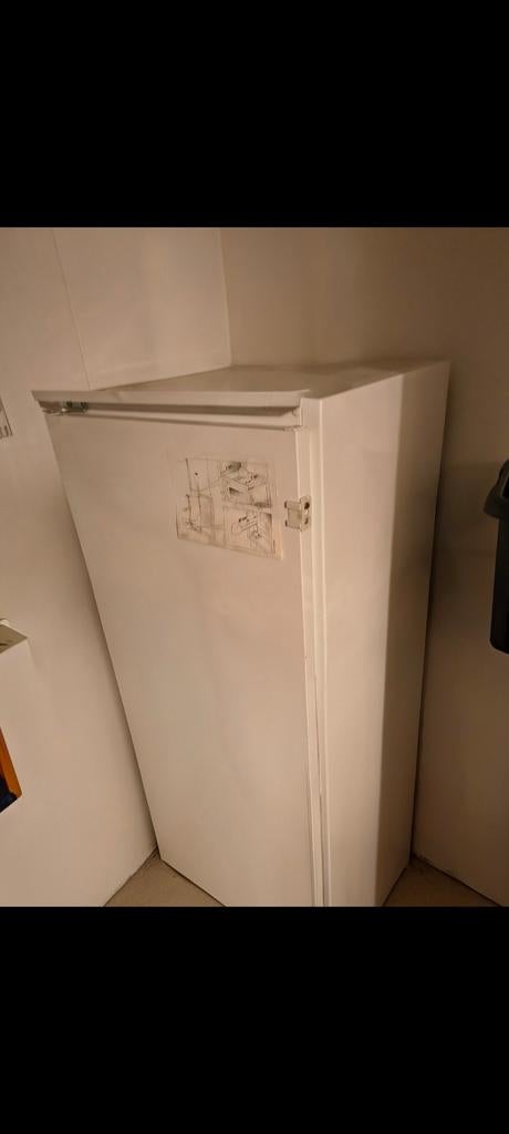 Gratis inbouw koelkast 122 hoog, Ophalen, 120 tot 140 cm, 200 liter of meer, Zonder vriesvak