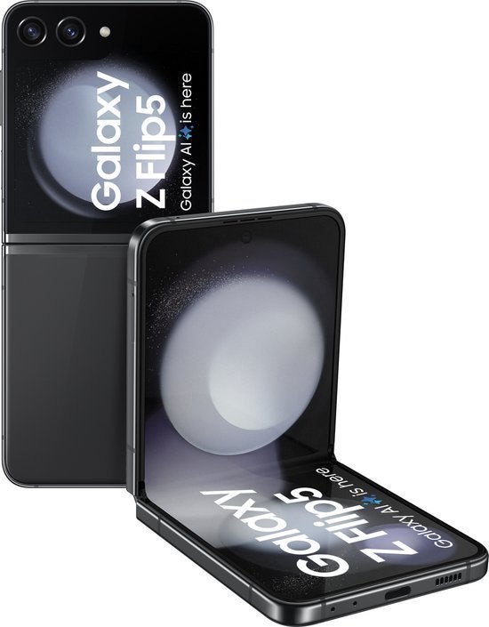 Zomer Deal | Samsung Galaxy Z Flip5 5G | Garantie | Assen, Info@mobieltjesenzo.nl, Zwart, Nieuw, Mobieltjes en Zo