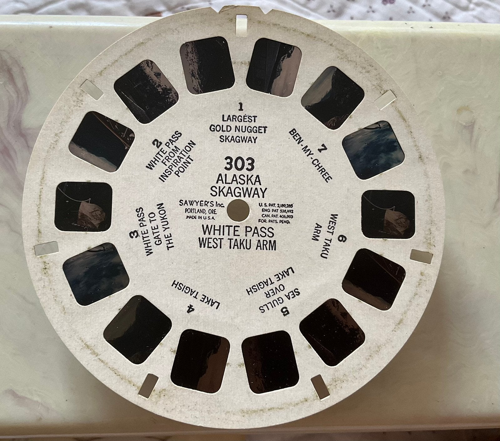 View Master schijfje Alaska, Verzamelen, Ophalen of Verzenden, Zo goed als nieuw