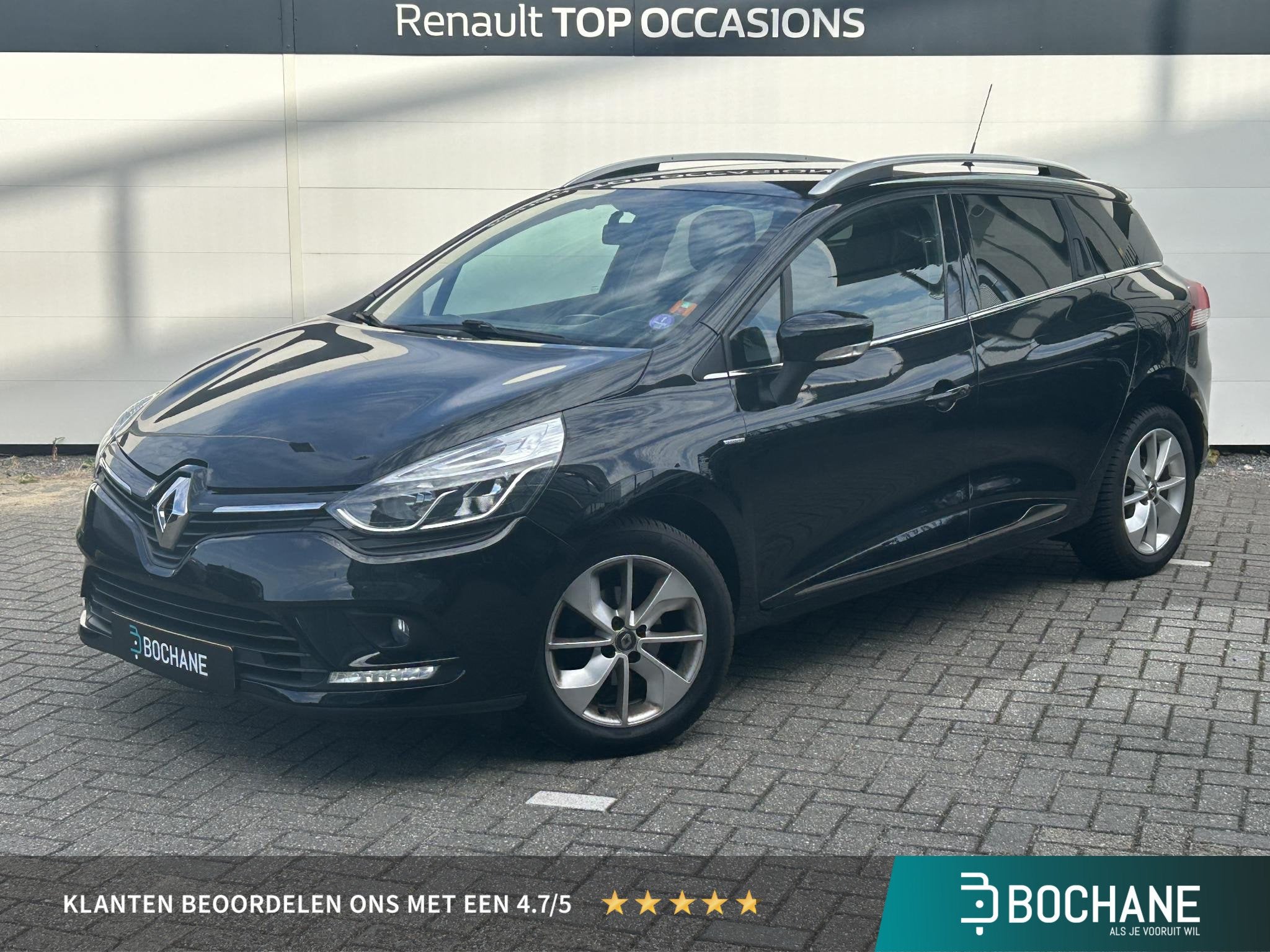 Renault Clio Estate 0.9 TCe Limited | Navigatie | Parkeersen, Auto's, 898 cc, Gebruikt, 580 kg, Met garantie (alle)