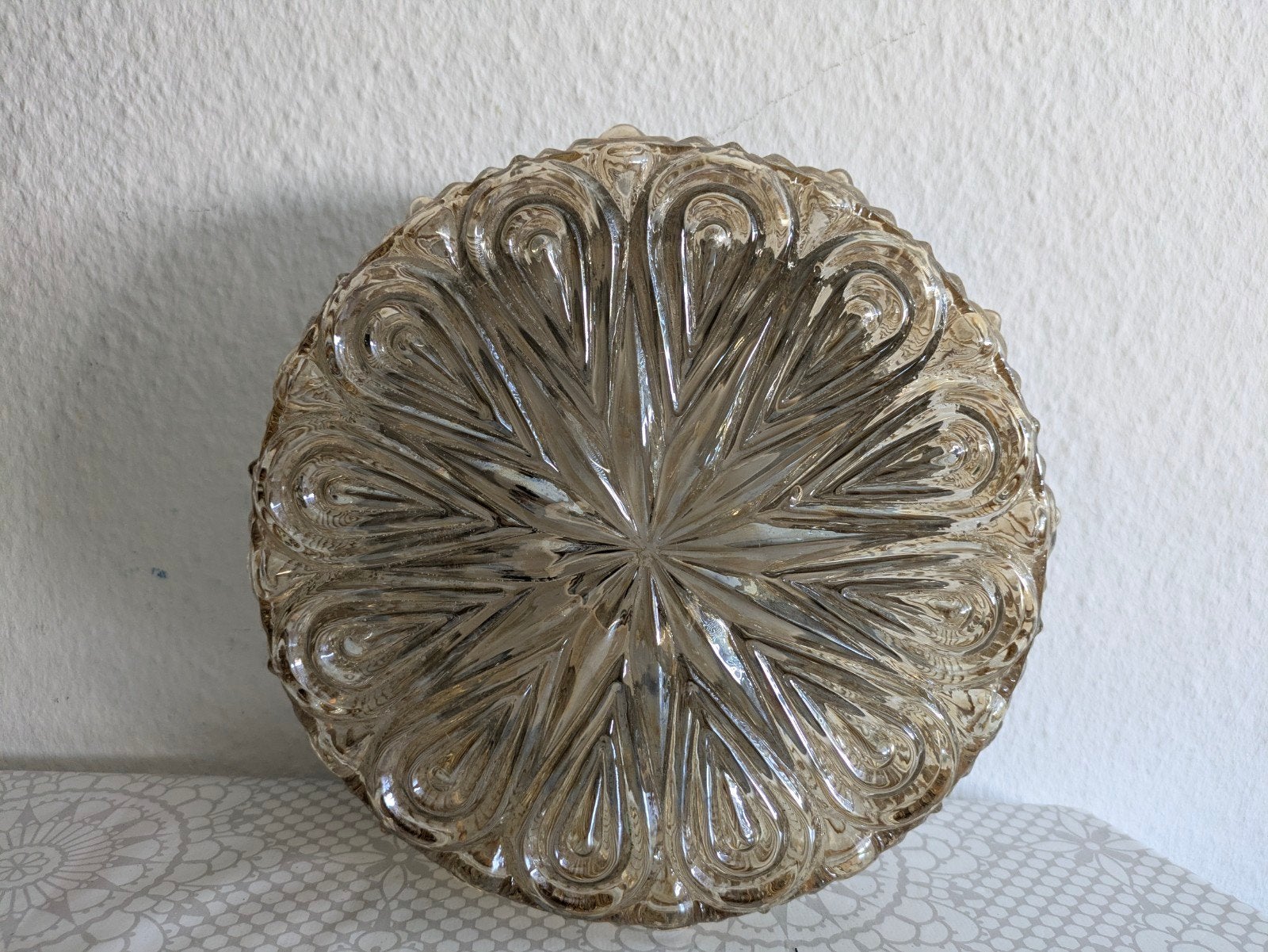 Franse Retro Vintage plafondlamp plafonnière muurlamp, Ophalen of Verzenden