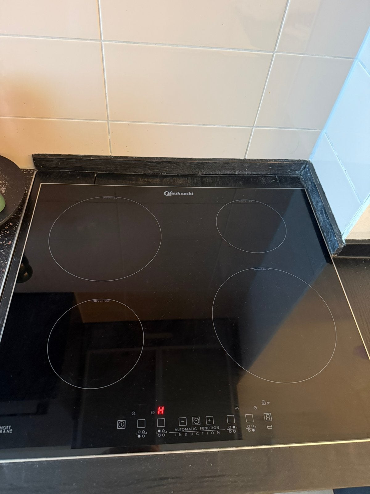 Elektrische kookplaat Bauknecht, Witgoed en Apparatuur, Kookplaten, Ophalen, 4 kookzones, Zo goed als nieuw, Gas
