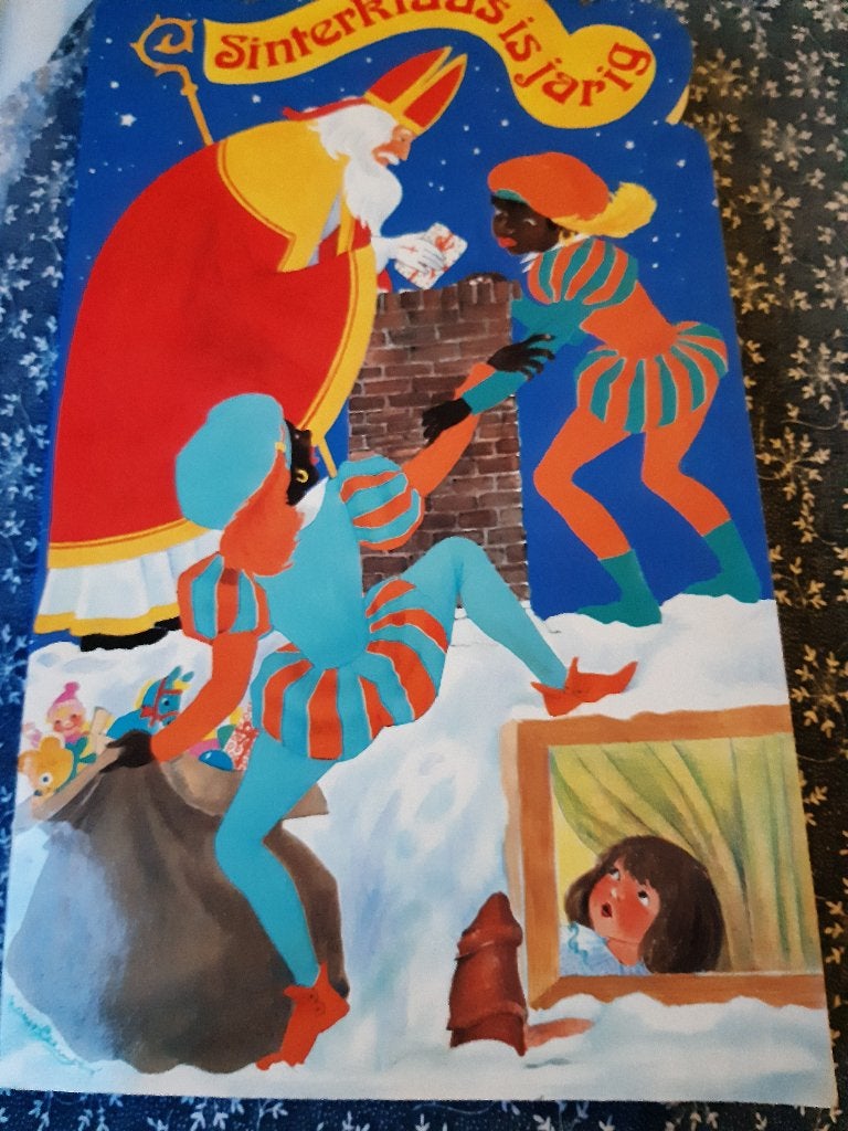 Vintage sinterklaas boek, Ophalen of Verzenden, Zo goed als nieuw