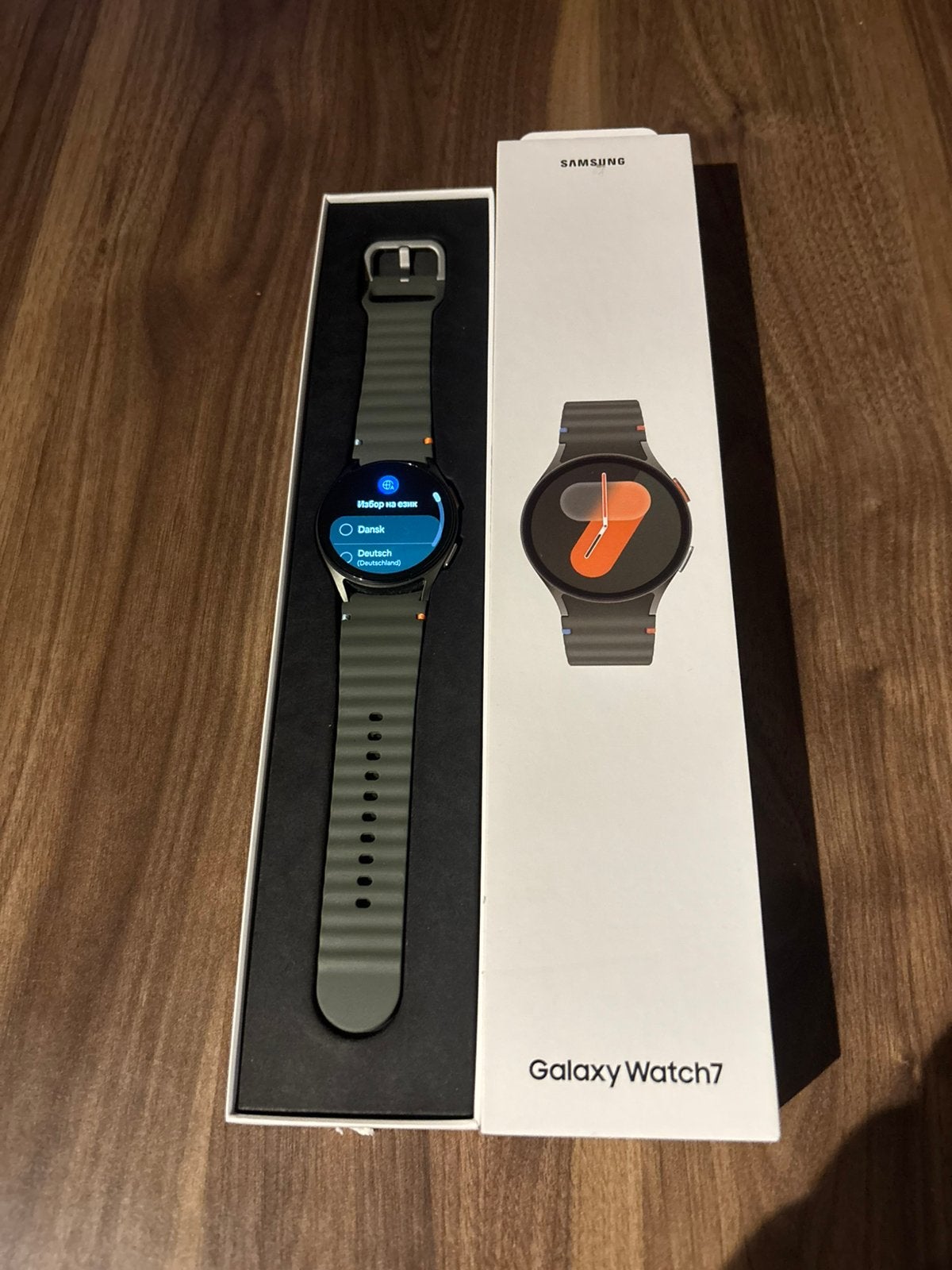 Samsung Galaxy watch 7, Sieraden, Tassen en Uiterlijk, Smartwatches, Ophalen, Zo goed als nieuw, Zwart, Android