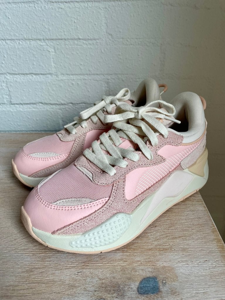 Puma RS-X Thrifted Sneakers Roze Maat 37 Zo goed als nieuw, Puma, Ophalen of Verzenden, Roze, Sneakers of Gympen