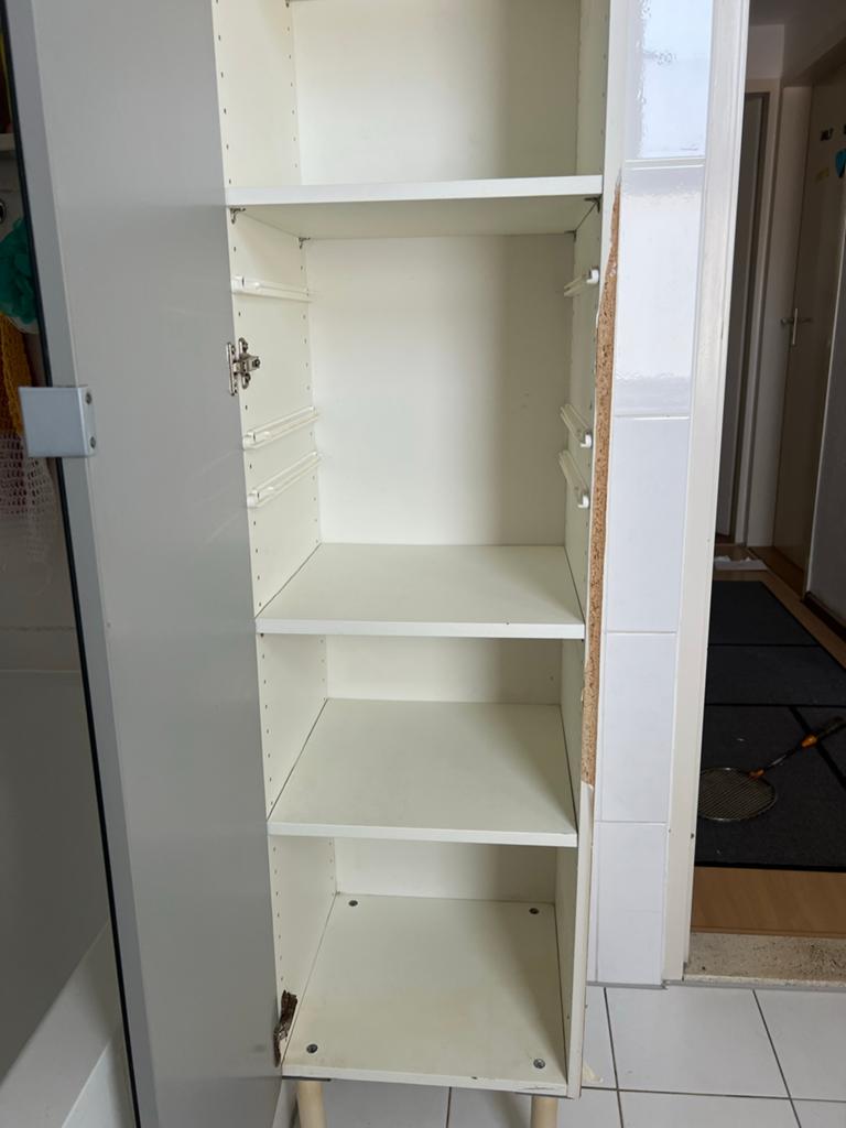 IKEA badkamerkast met spiegeldeur, (Half)hoge kast, Minder dan 50 cm, Gebruikt, Ophalen of Verzenden