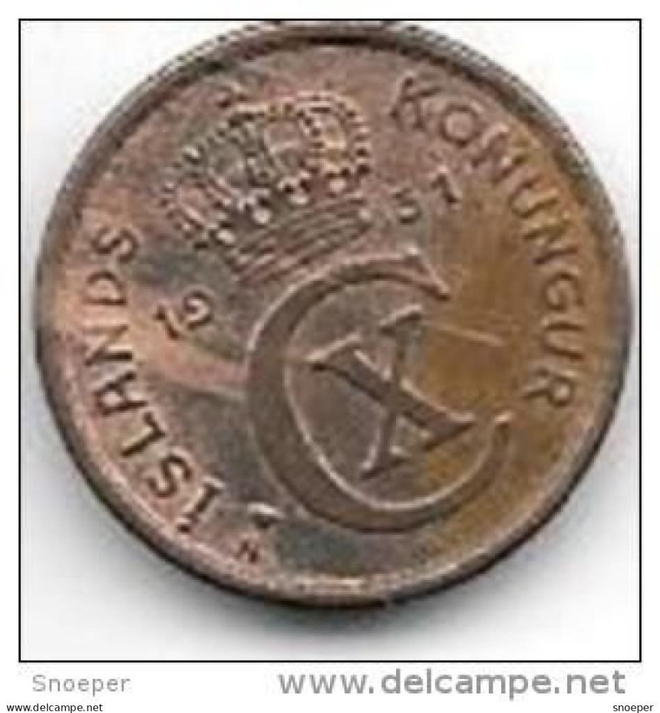 Iceland 1 eyrir 1931 KM 5.1 XF+ iiiiii, Verzenden, Overige landen, Losse munt