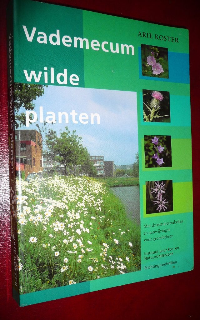 Vademecum wilde planten - Arie Koster + Handige WANDELWAAIER, Ophalen of Verzenden, Zo goed als nieuw, Bloemen, Planten en Bomen