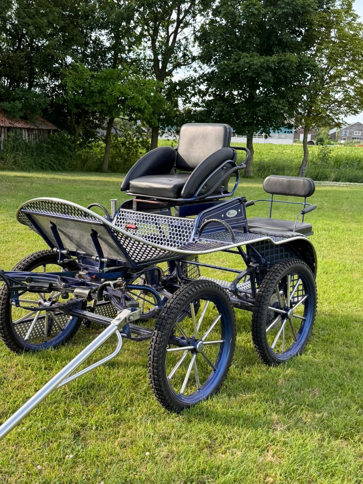Complete marathonwagen excellent enkelspan pony, Dieren en Toebehoren, Gebruikt, Marathonwagen, Pony